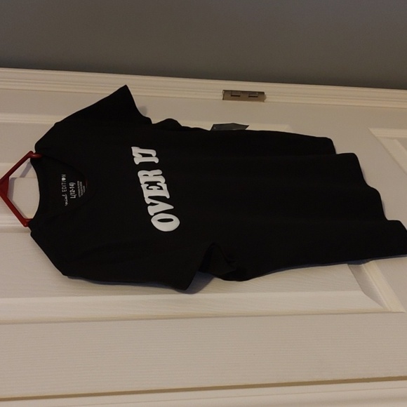 Social Edition Black 'Over It' Graphic Tee - Picture 5 of 7